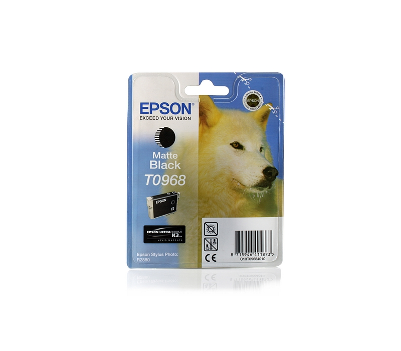 Картридж черный матовый T0968 для Epson Stylus Photo R2880 (495 стр.) (C13T09684010) C13T09684010
