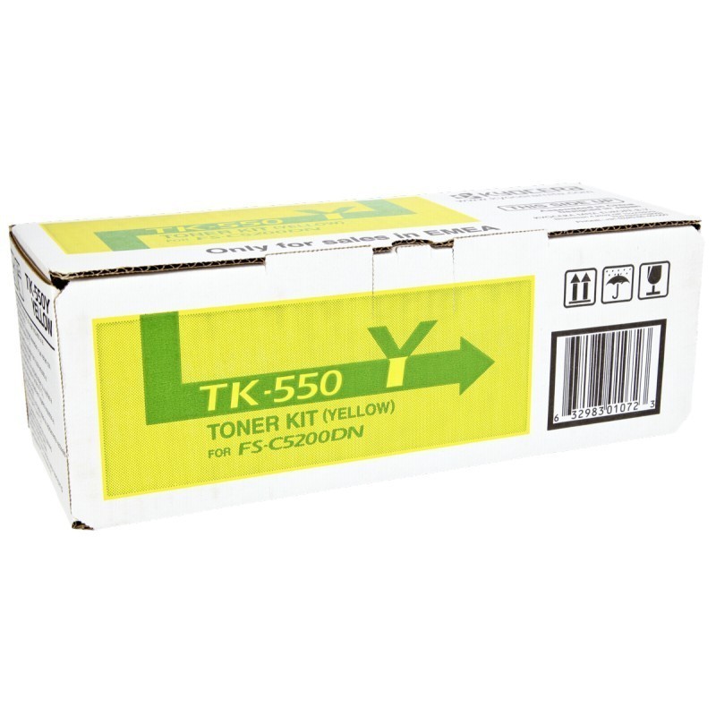 Картридж Kyocera TK-550Y для FS-C5200DN Yellow 1T02HMAEU0 1T02HMAEU0 #3