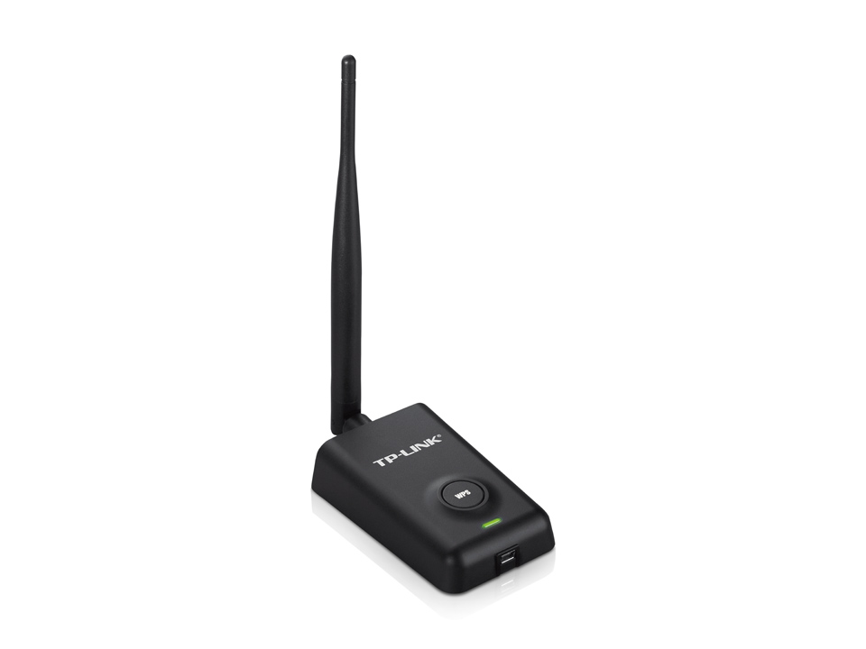 Сетевая карта TP-Link 150n, 802.11b/g/n, высокая мощность передачи сигнала: до 500 мВТ TL-WN7200ND TL-WN7200ND