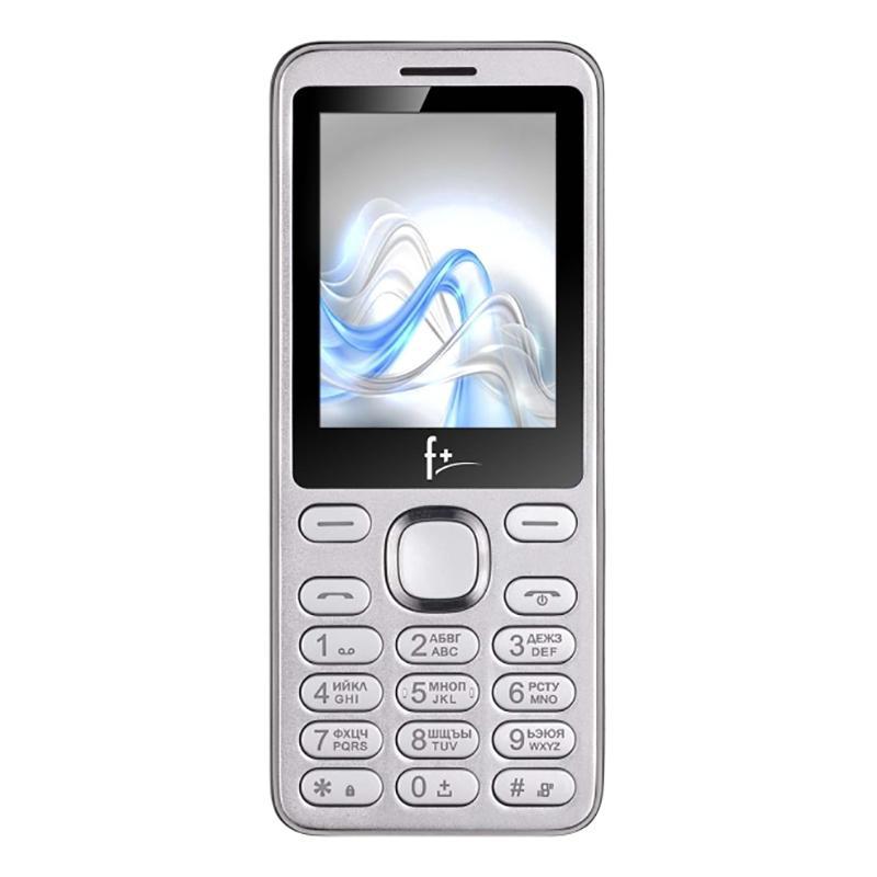 Телефон F+ сотовый S240 Silver, 2.4'' 240х320, 32MB RAM, 32MB, up to 16GB flash, 0.08Mpix, 2 Sim, BT v2.1, Micro-USB, 1000mAh, 104g, 125 ммx53 ммx9,2 мм S240 Silver S240 Silver #5