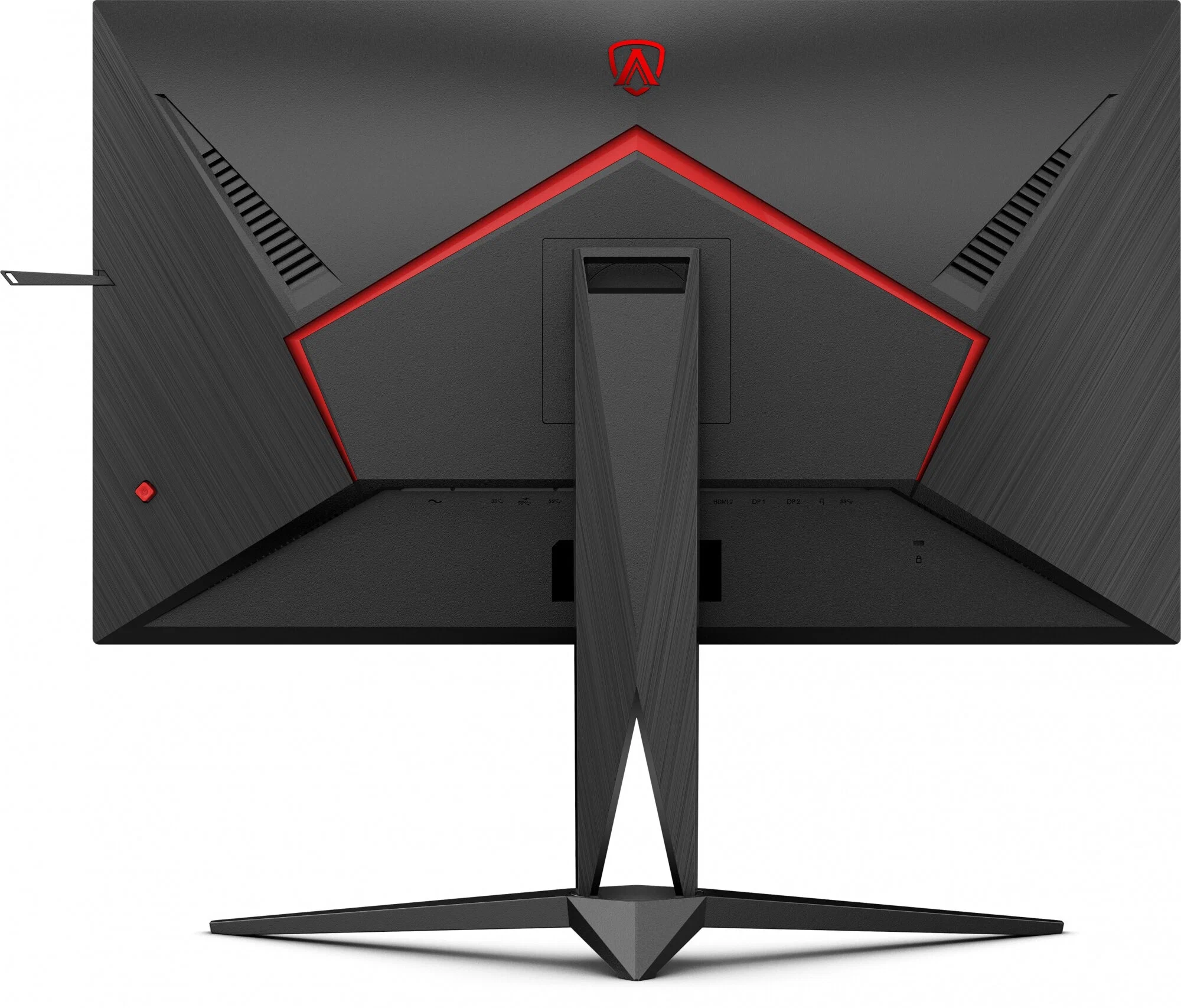 Монитор AOC  LCD 27'' [16:9] 2560х1440(WQHD) VA, nonGLARE, 165 Hz, 400cd/m2, H178°/V178°, 1000:1, 80M:1, 16.7M, 1ms, 2xHDMI, DP, USB-Hub, Height adj, Pivot, Tilt, Swivel, 3Y, Black AG275QXN/EU AG275QXN/EU