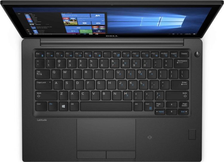 Ноутбук Dell Latitude 7280 12.5" FHD (1920x1080) / i5-6200U (2.3Ghz) 3M DC, 8GB (1*8GB) DDR4, 512GB SSD M2 2280 SATA, HD Graphics 520, Wireless-AC 8265 Wi-Fi + BT 4.2 (2 x 2), 60W/HR 4C Battery,65W AC Adp,No Fingerprint/SCR,DisplayPort (USB Type-C),W 7280-7904