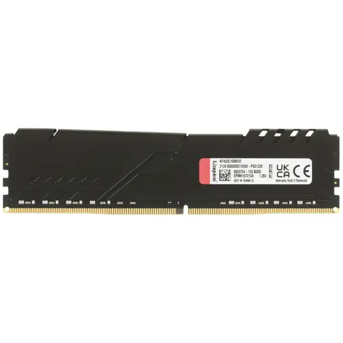 Модуль памяти Kingston  FURY Beast Black 32GB 3200MHz DDR4 CL16 DIMM KF432C16BB/32 KF432C16BB/32