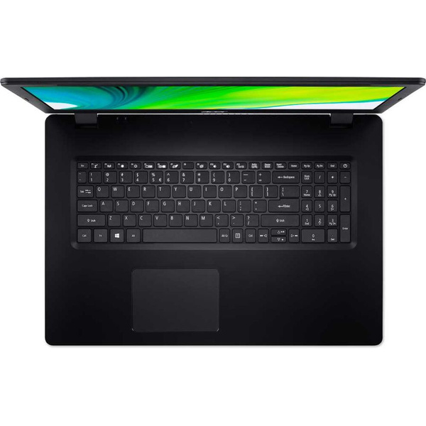 Ноутбук Acer A317-52-37LW Aspire 17.3'' HD+(1600x900) GLARE/Intel Core i3-1005G1 1.20GHz Dual/4GB/1TB/Integrated/DVD-RW/WiFi/BT4.2/0,3 MP/3cell/2,8 kg/W10/1Y/BLACK NX.HZWER.00J NX.HZWER.00J