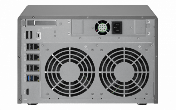 Сетевой RAID-накопитель QNAP 10 отсеков для HDD, ECC-память. Intel Xeon E3-1200 v3 3,4 ГГц TS-EC1080 Pro TS-EC1080 Pro
