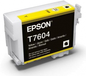 Картридж Epson T7604 желтый для SC-P600 C13T76044010 C13T76044010