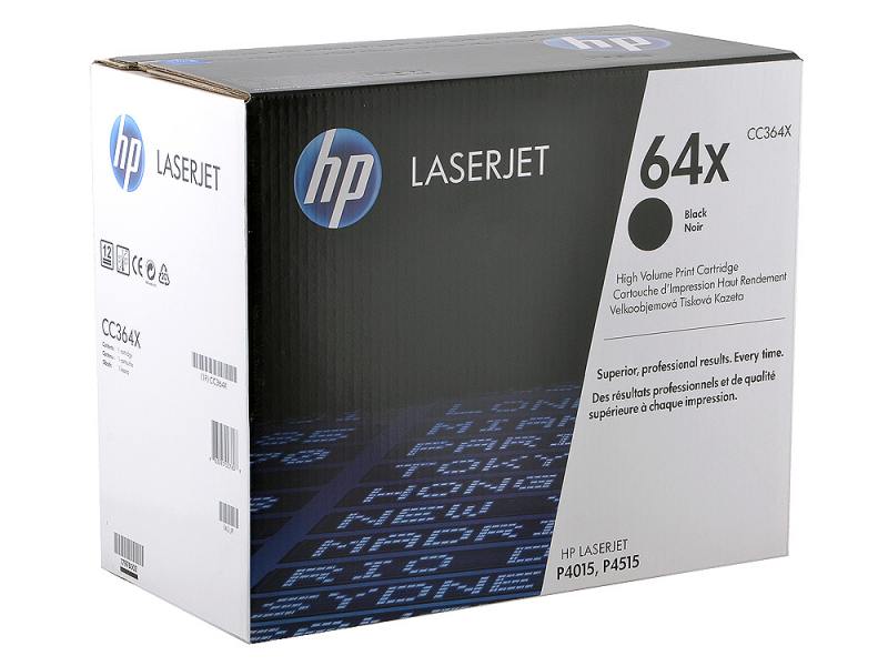 Тонер-картридж HP 64X Black для LJ P4015/P4515 Contract (24000 стр) CC364XC CC364XC