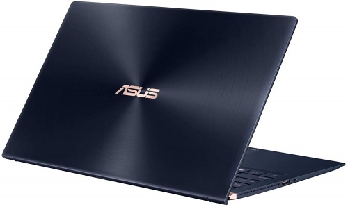 Ноутбук ASUS Zenbook 15 UX533FD-A8081R Core i5-8265U/8Gb/512Gb SSD/GeForce GTX 1050 MAX Q 2Gb/15.6 FHD 1920x1080 AG/WiFi/BT/HD IR/RGB Combo Cam/Windows 10 Pro/1.6Kg/Royal_Blue/Sleeve+ USB3.0 to RJ45 cable  90NB0JX1-M02260 90NB0JX1-M02260