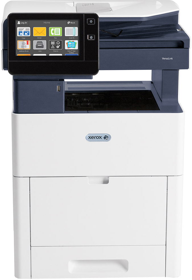 МФУ Xerox VersaLink цветное C605/XL (A4,LED,1200х2400dpi,53/53ppm, 120K стр, 4Gb,DADF,PS3,PCL5c/6, Gigabit Eth,250GB, longneck and mailbox opt) C605V_XL C605V_XL