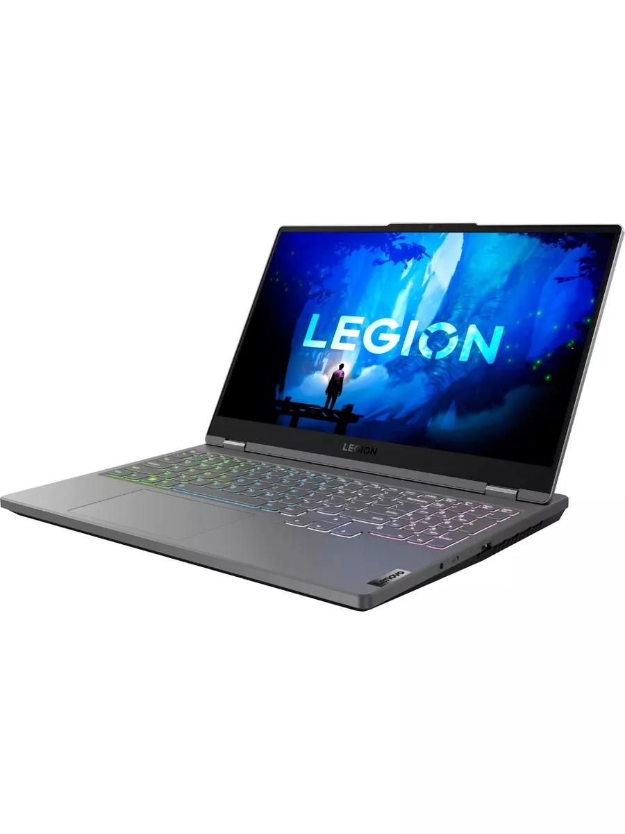 Ноутбук Lenovo Legion 5 15IAH7H 15.6"(2560x1440 IPS)/Intel Core i7 12700H(2.3Ghz)/16384Mb/1024SSDGb/noDVD/Ext:nVidia GeForce RTX3070Ti(8192Mb)/Cam/BT/WiFi/80WHr/war 1y/2.4kg/storm grey/noOS + 300W, RU kbd 82RB00MERK 82RB00MERK #4