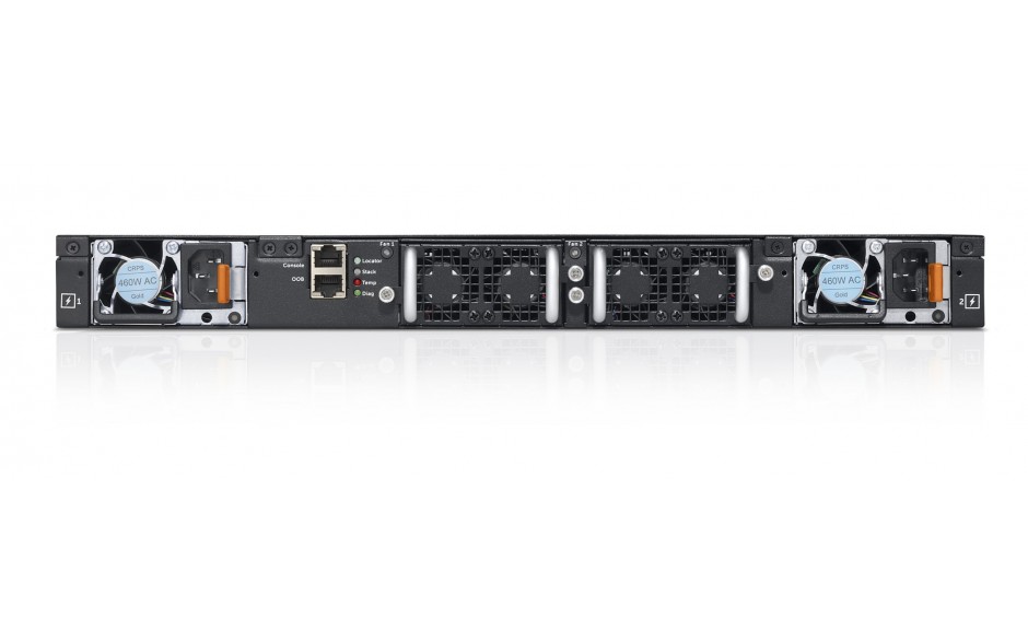 Коммутатор Dell EMC N4032, 24x10GbE BASE-T Fixed Ports, 1xHot Swap Modular Bay, 2xPower Supplies, 3YPSNBD (210-ABVS) N4032-ABVS-01 N4032-ABVS-01