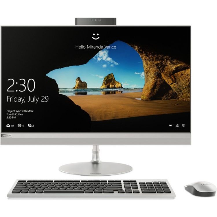 Моноблок Lenovo 520-27IKL (27" WVA 2560x1440 i5-7400T 2.4 8G (x1) 1TB 7200RPM Int DOS silver) (F0D0006HRK) F0D0006HRK