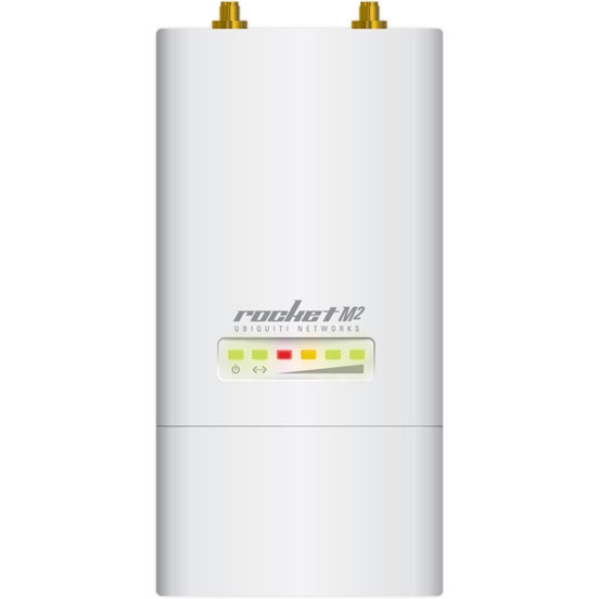 Rocket M2. Всепогодная Wi-Fi/TDMA AP/bridge/CPE. 802.11n, 2,4 ГГц, 2 разъема RP-SMA. RocketM2(EU)