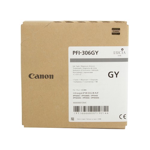 Картридж PFI-306GY grey (серый) для imagePROGRAF 8400/9400S/9400/8300S PFI-306GY #1