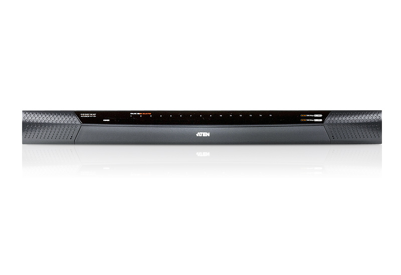 KVM переключатель ATEN 2>16 портов PS/2;USB;SUN;RS232, с адаптерами 2xSA0142 KN1116v-AX-G KN1116v-AX-G