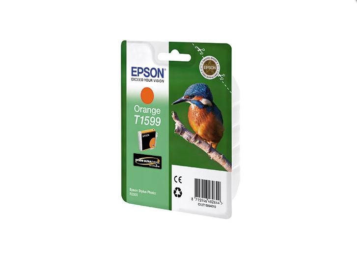 Картридж струйный Epson C13T15994010 for T1599 для Stylus Photo R2000 (orange) C13T15994010