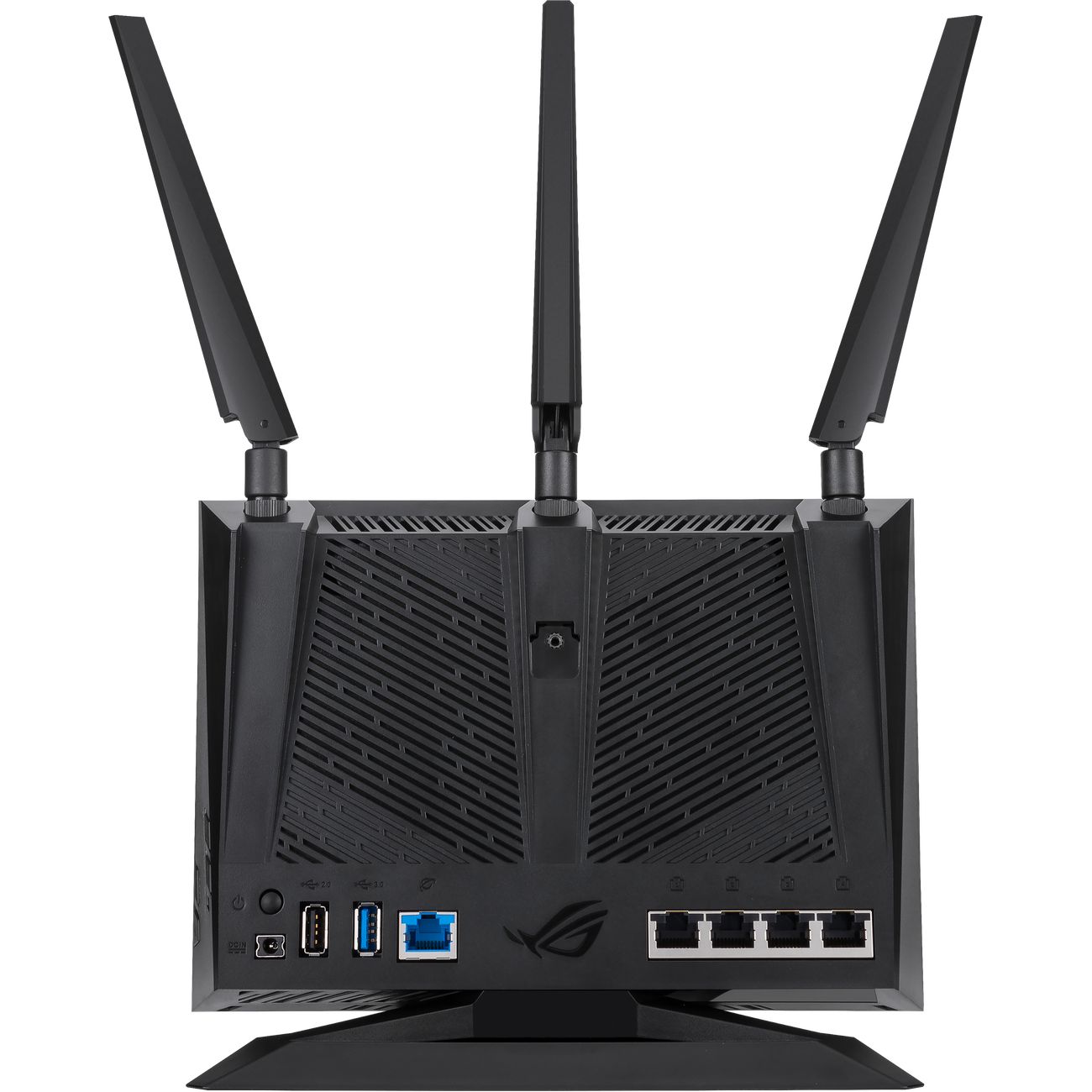 Роутер Asus GT-AC2900 // роутер  802.11b/g/n/ac/ax, до 750 + 2167 Mbps, 2,4 + 5 гГц, 3 антенны, USB ; 90IG04Z0-MN2000 GT-AC2900 GT-AC2900