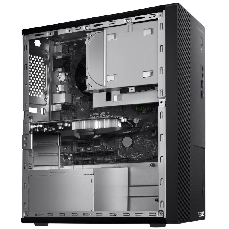 Персональный компьютер ASUS D500MA-0G59050020 Intel Celeron G5905(3.5Ghz)/8192Mb/256SSDGb/noDVD/Int:Intel HD/war 1y/6kg/black/DOS + KB+M 90PF0241-M10510 90PF0241-M10510