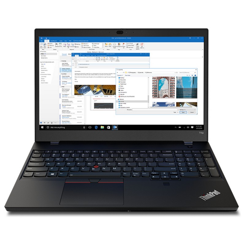Ноутбук Lenovo ThinkPad T15p Gen 2 15.6" FHD (1920x1080) IPS 300N, i7-11800H, 16GB DDR4 3200, 512GB SSD M.2, GTX 1650 4GB, WiFi, BT, WWAN Ready, FPR, SCR, IR Cam, 6cell 68Wh, 135W, Win 10 Pro, 3Y PS 21A70007RT 21A70007RT