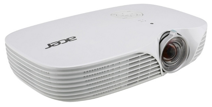 Проектор Acer K138STi DLP 3D LED projector, 1280*800, 100 000:1, 800 ANSI Lumens, 1kg, HDMI/MHL/USB/SD/RJ45 MR.JMQ11.001 MR.JMQ11.001