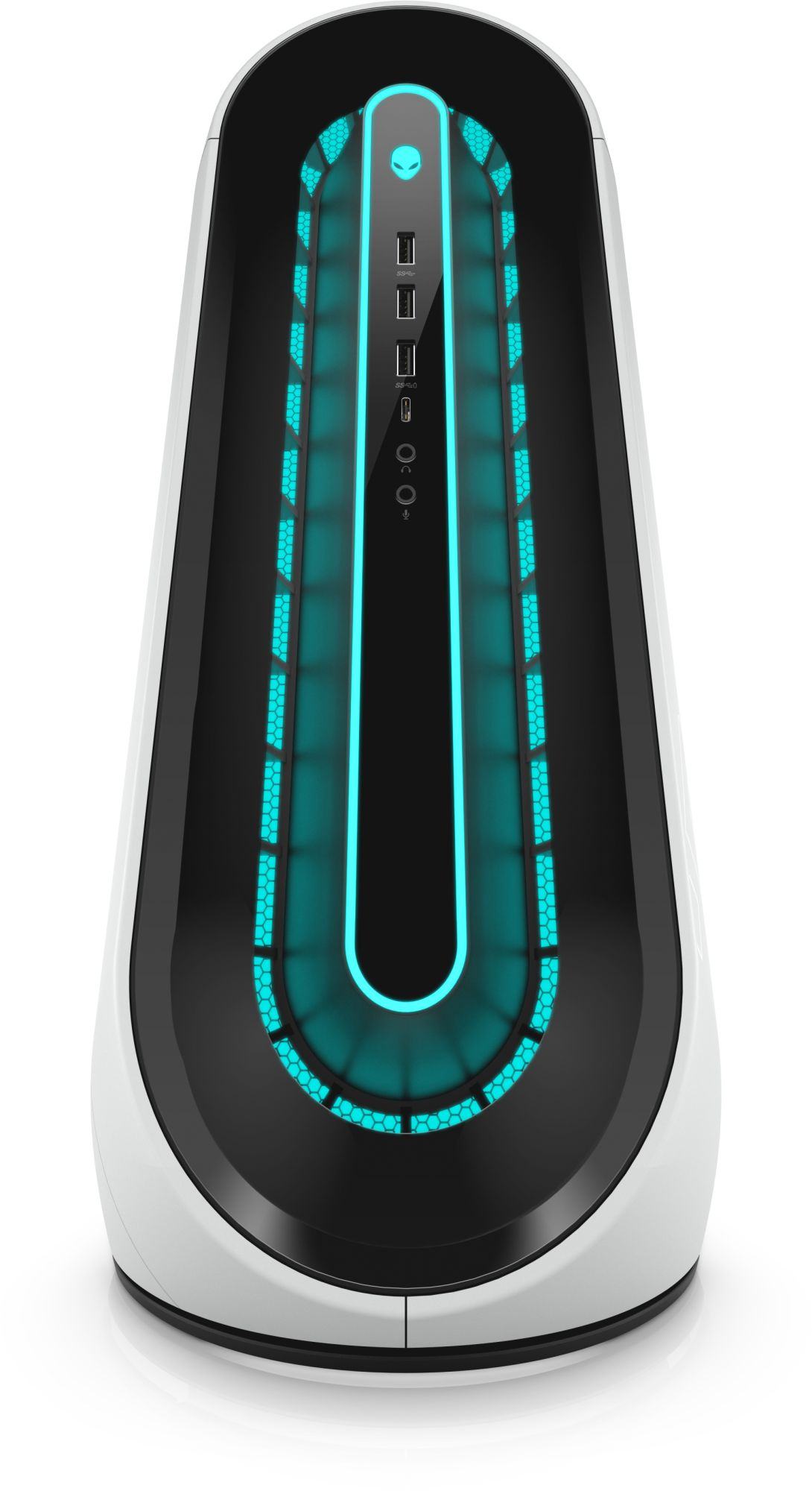 Компьютер Dell Alienware Aurora R11 Core i7-10700F, 32GB DDR4, 1Tb SSD, NVIDIA RTX 2080 Super, 2YW, Win 10 Home, Lunar Light, Wi-Fi/BT, KB&Mouse   R11-4838 R11-4838