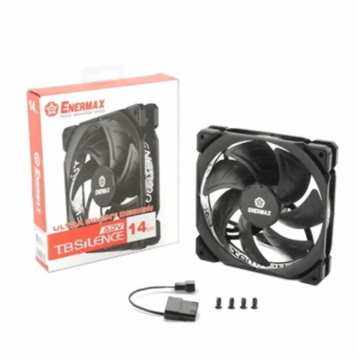 Вентилятор Enermax 140mm, 300~1200rpm, 7~15.8dBa, 66.57CFM, PWM, RTL UCTBA14P UCTBA14P