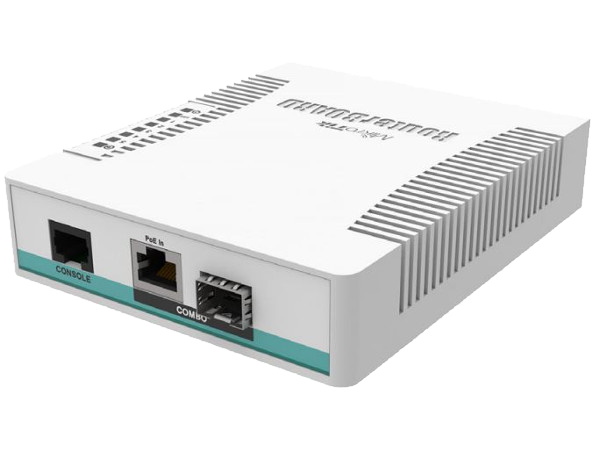 Коммутатор Mikrotik  5x SFP Cage, 1x Combo Port (Gigabit Ethernet / SFP Cage), RouterOS L5 CRS106-1C-5S CRS106-1C-5S