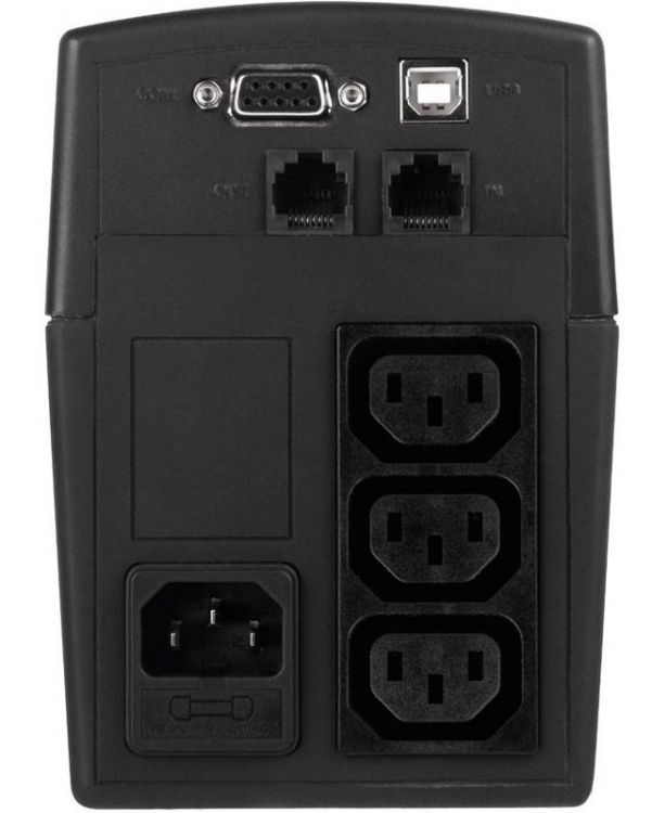 Источник бесперебойного питания CyberPower Line-Interactive, 700VA/385W, USB&Serial, RJ11/RJ45, 3 IEC-320 С13 розеток, Black VALUE700EI VALUE700EI