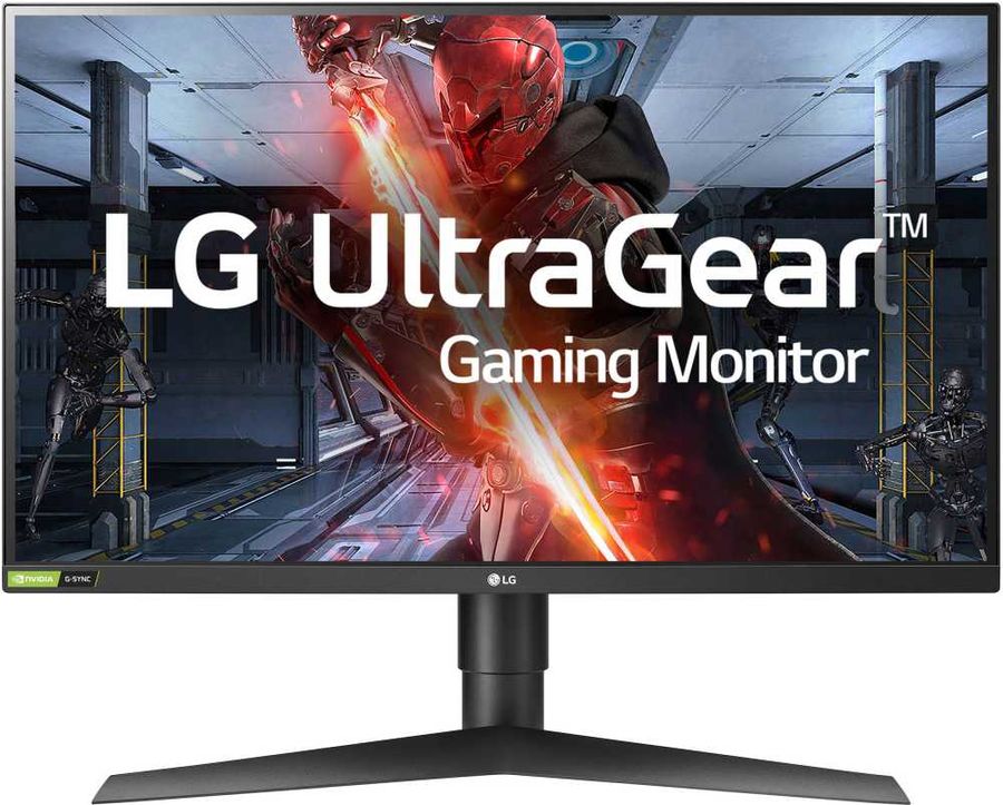 Монитор LG 27" UltraGear 2560х1440 WQHD, IPS, 144Hz, nonGLARE, 350cd/m2, 178/178, 1000:1, 5M:1, 1.07B, 1ms, 2xHDMI, DP, USB-C, USB-Hub, Spks, Black 27GL850-B.ARUZ 27GL850-B.ARUZ