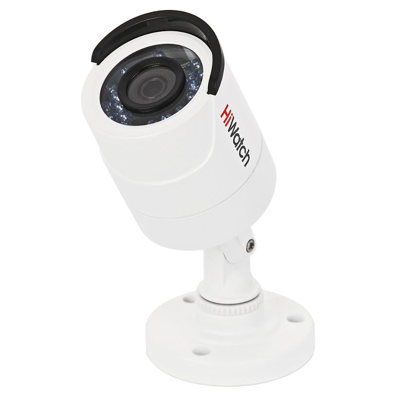HD-TVI видеокамера HiWatch DS-T200 (6 mm) 2Мп уличная цилиндрическая с ИК-подсветкой до 20м;объектив 6мм DS-T200 (6 mm) DS-T200 (6 mm)