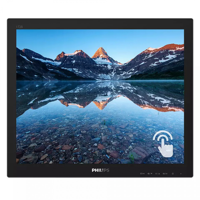 Монитор Philips 17" 43,2 cm [5:4] 1280х1024(SXGA) TN, GLARE, Да, 60 Гц, 250cd/m2, H170°/V160°, 1000:1, 50M:1, 16.7M, 1ms, VGA, DVI, 1.4, 1.2, USB-Hub, Tilt, Speakers, 3Y, Black 172B9TN (00/01) 172B9TN (00/01)