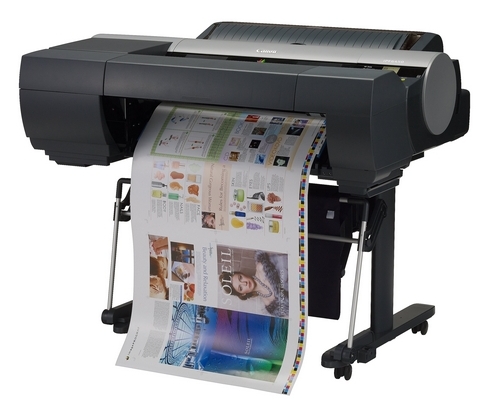 Плоттер Canon iPF6450 24"/610mm, 12 colors (макс 300ml), 2400x1200dpi, 384Mb, 250Gb, полистовая подача, фронтальная загрузка рулона, USB/GLAN 6554B003 6554B003