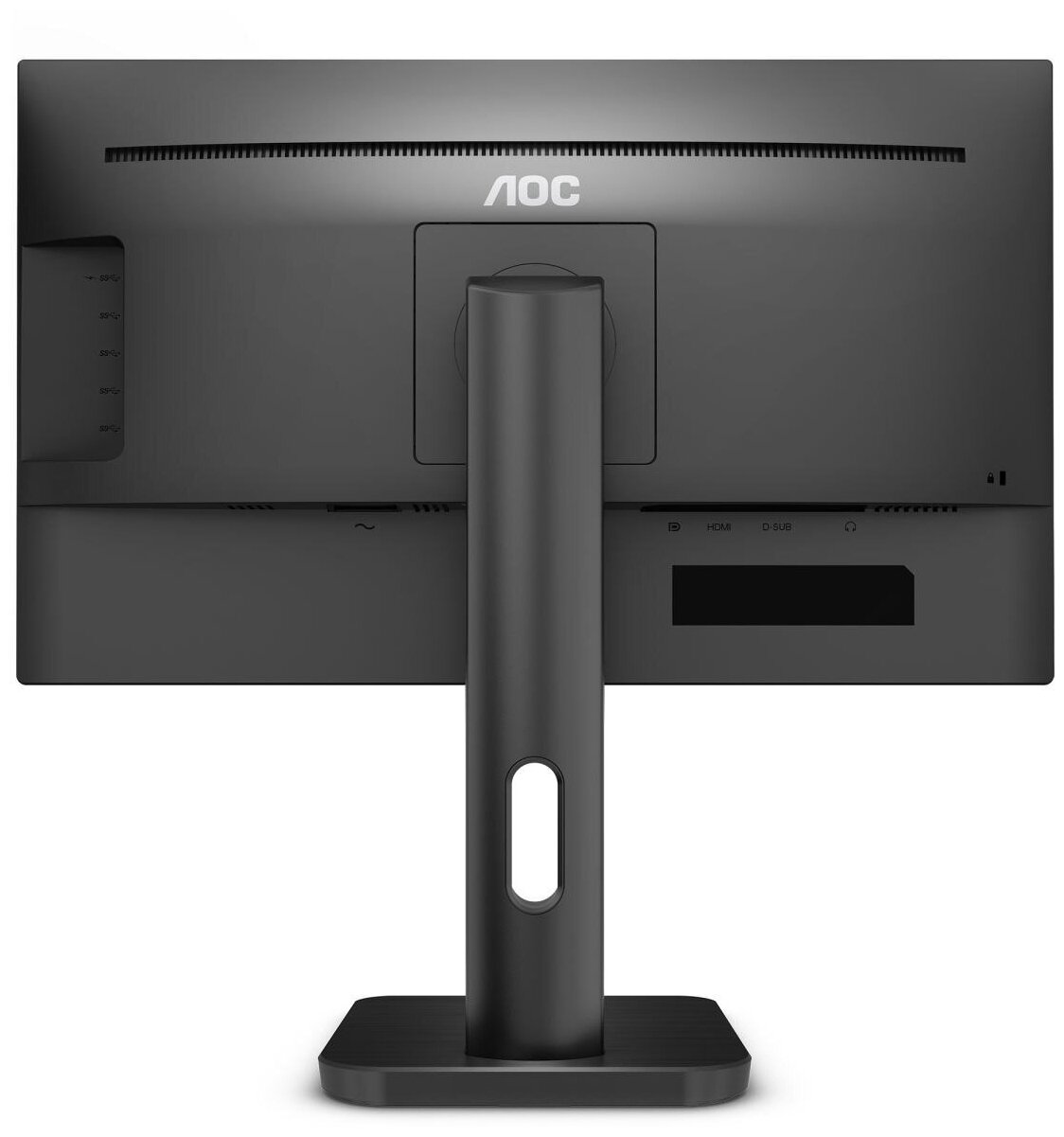 Монитор AOC 21,5" 1920x1080 TN LED 16:9 2ms D-Sub DVI HDMI 50M:1 170/160 250cd HAS Pivot Speakers Black 22P1D 22P1D