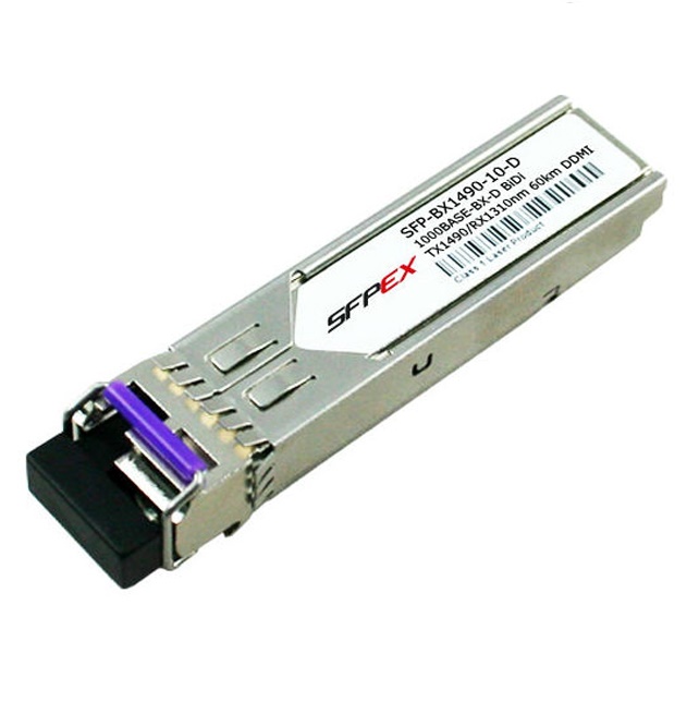 Трансивер ZYXEL одноволоконный SFP BX 1490 нм для одномодового оптоволоконного кабеля на расстояние до 10 км SFP-BX1490-10 SFP-BX1490-10