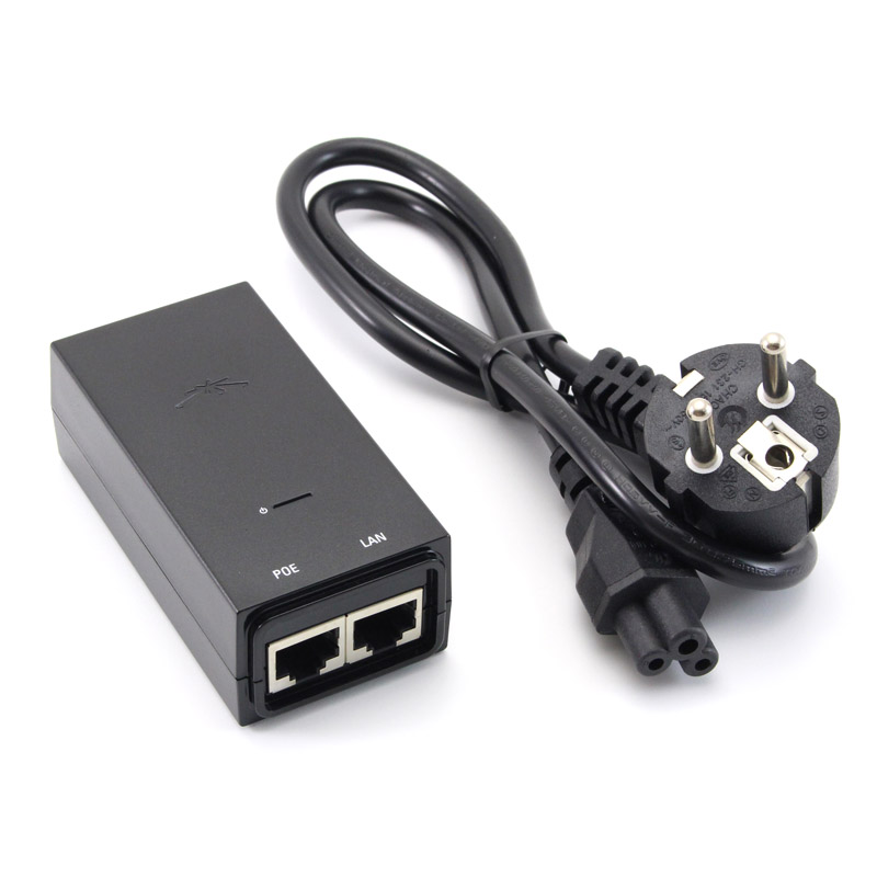 Блок питания Ubiquiti Carrier POE Adapter 24V 0,5A (UBI-POE-24-5) UBI-POE-24-5