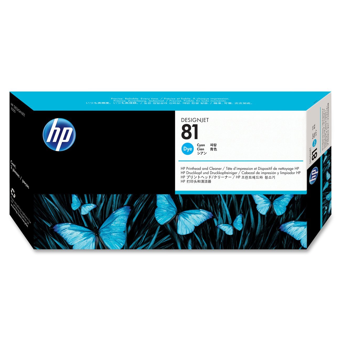 Картридж струйный HP голубой печатающая головка для HP DJ 5XXX C4951A C4951A