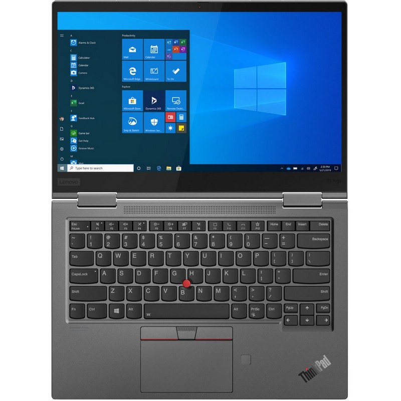 Ноутбук Lenovo ThinkPad X1 Yoga G5 T 14" UHD (3840x2160) AR MT 500N, i7-10510U 1.8G, 16GB, 1TB SSD M.2, Intel UHD, WiFi 6, BT, 4G-LTE, FPR,Pen, IR&HD Cam, 65W USB-C, 4cell 51Wh, Win 10 Pro, 3Y PS, Gray, 1.36kg 20UB005VRT 20UB005VRT