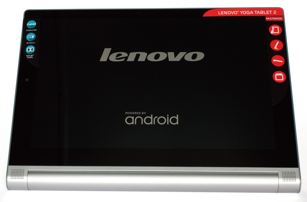 Планшетный компьютер Lenovo Yoga Tablet 2 1050L Atom Z3745 (1.33) 4C/RAM2Gb/ROM32Gb 10.1" IPS 1920x1200/3G/4G/WiF 59428016