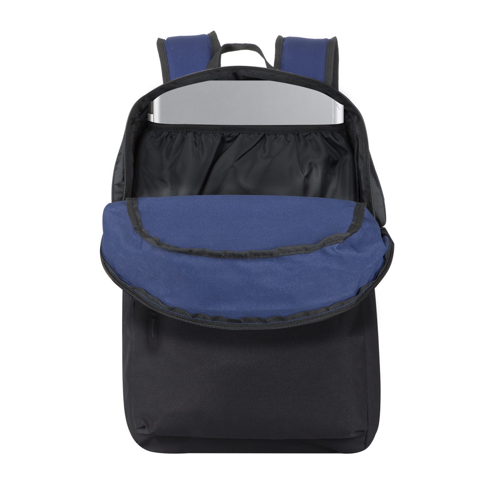Рюкзак Riva для ноутбука 15.6" Mestalla 5560 синий/черный полиэстер 5560 COBALT BLUE/BLACK 5560 COBALT BLUE/BLACK
