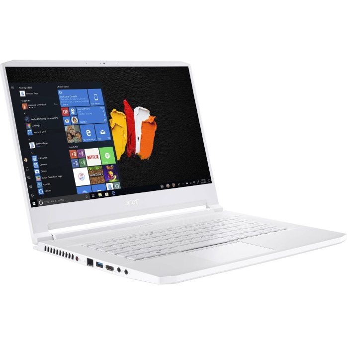 Ноутбук ConceptD 7 CN715-71-70GB Core i7 9750H/32Gb/SSD1Tb/nVidia GeForce RTX 2060 6Gb/15.6"/IPS/UHD (3840x2160)/Windows 10 Professional/white/WiFi/BT/Cam NX.C4HER.004 NX.C4HER.004