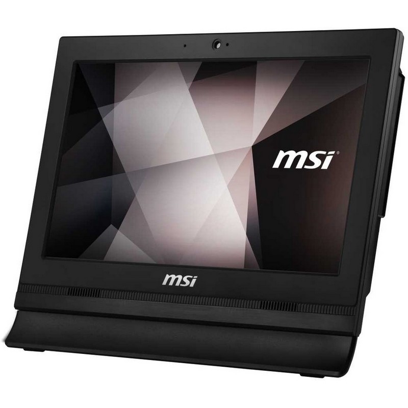 Моноблок MSI Pro 16T 10M-020XRU 15.6" HD Touch Cel 5205U (1.9)/4Gb/1Tb/UHDG/noOS/GbitEth/WiFi/BT/65W/Cam/черный 1366x768 9S6-A61811-020 9S6-A61811-020