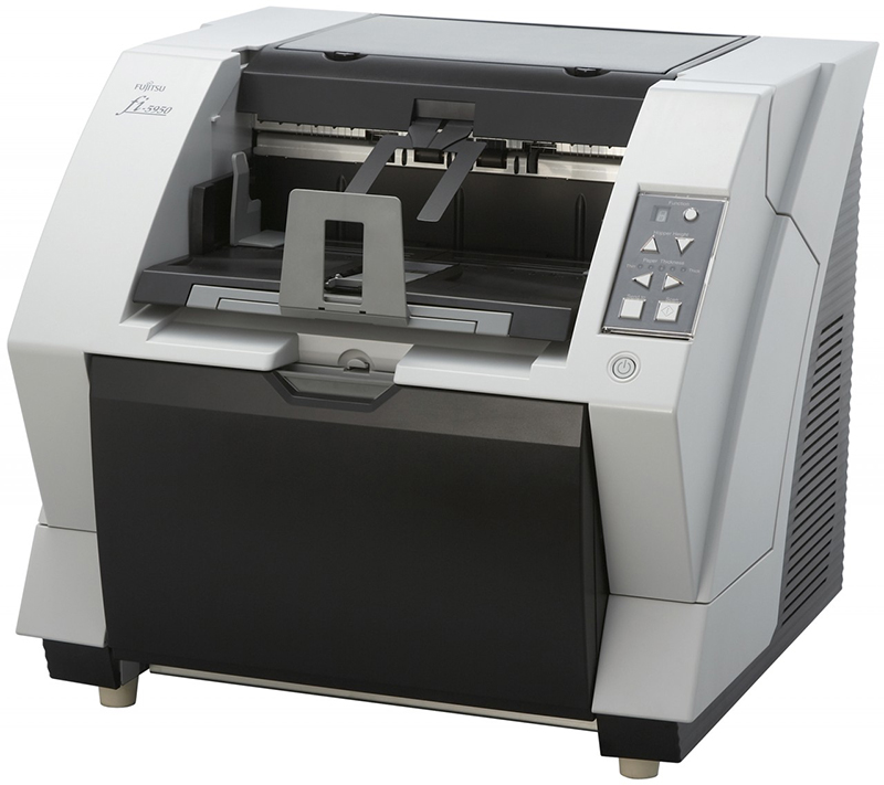 Сканер Fujitsu Fujitsu scanner fi-5950 VRS (CCD, A3, long document to 3048 mm, 600 dpi, 105 ppm/210 ipm, ADF 500 sheets, Duplex, Kofax VRS Pro, 1 y warr) PA03450-B501 PA03450-B501