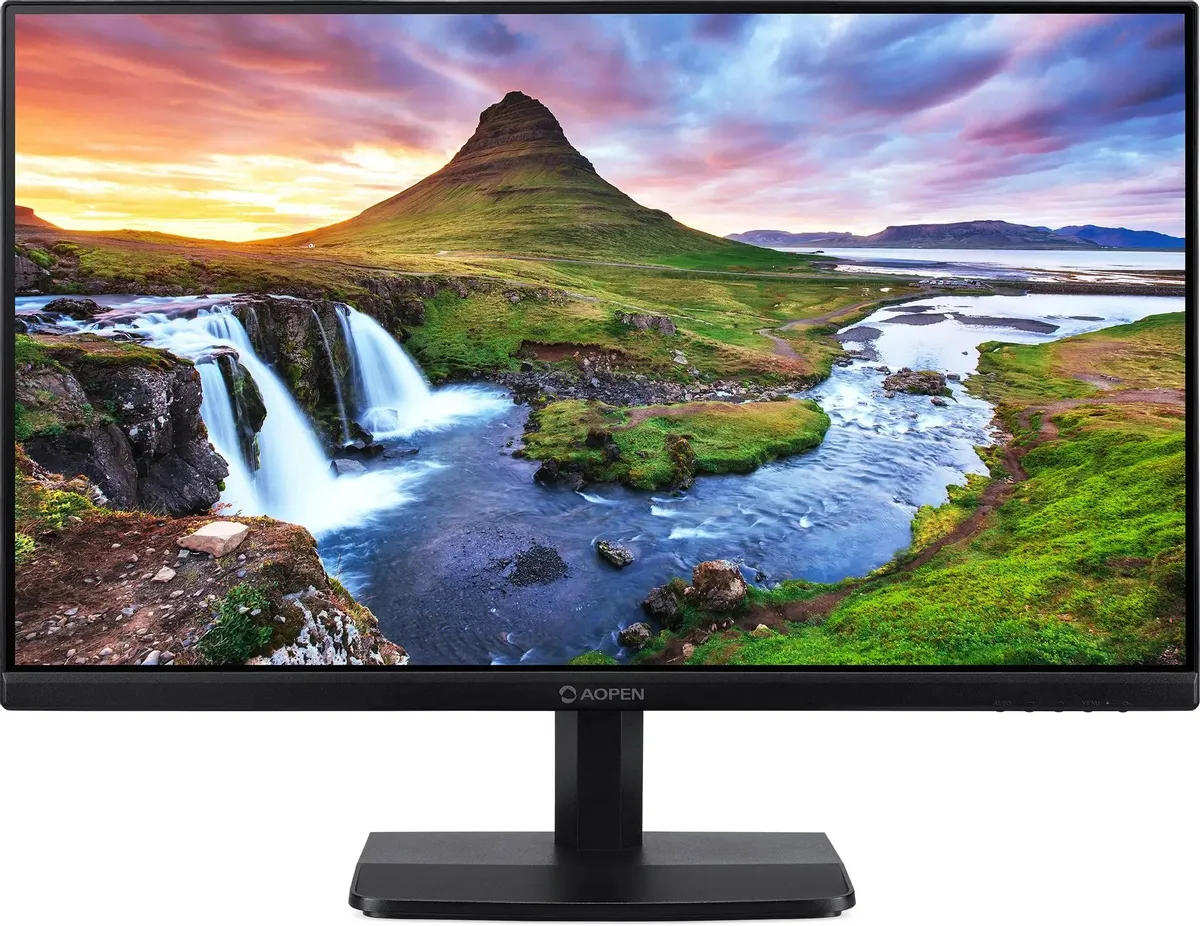 Монитор Aopen 27VT0bmizx 27" черный IPS LED 4ms 16:9 HDMI M/M матовая 300cd 178гр/178гр 1920x1080 75Hz FreeSync VGA FHD USB Touch UM.HV0EE.023 UM.HV0EE.023