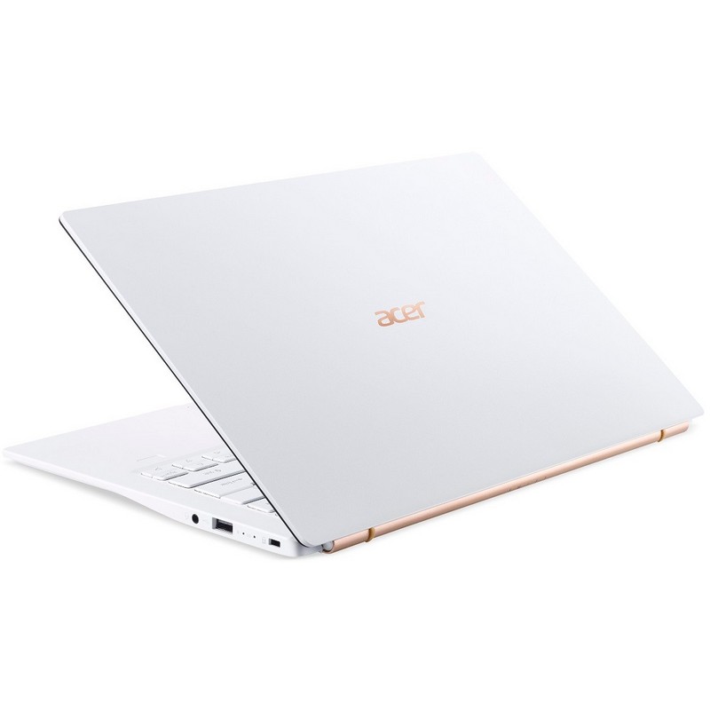 Ноутбук Swift 5 SF514-54T-56GP Core i5 1035G1/8Gb/SSD256Gb/Intel UHD Graphics/14"/IPS/Touch/FHD (1920x1080)/Windows 10/white/WiFi/BT/Cam NX.HLGER.003 NX.HLGER.003