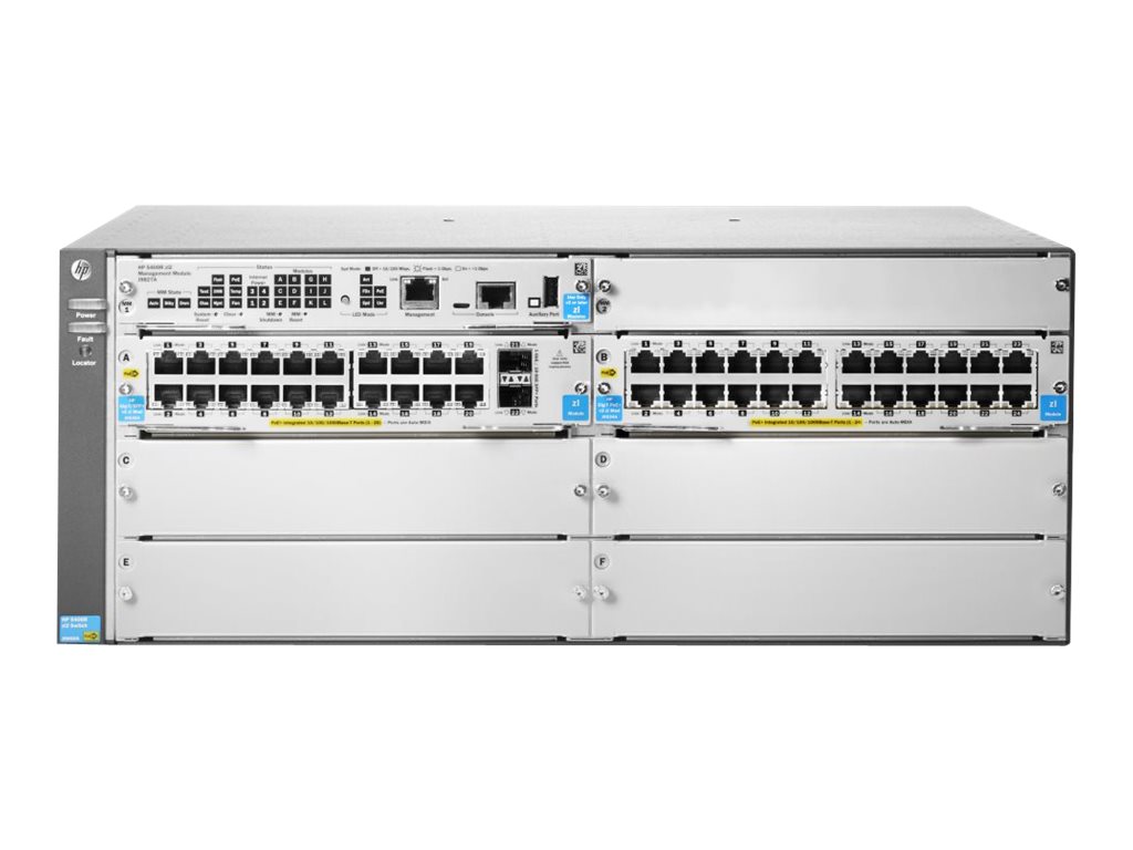 Коммутатор HP 5406R-Gig-T-PoE+/SFP+ v2 zl2 Swch J9823A J9823A