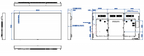 Профессиональная панель Philips 75BDL3003H/00 75" Direct LED Slim Bezel 3000 cdm2 Ultra High Brightness ,VESA 600x400/M8 75BDL3003H/00 75BDL3003H/00 #2