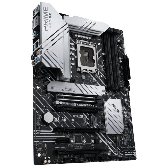 Материнская плата ASUS PRIME Z690-P D4 LGA1700 Intel Z690 4xDDR4 ATX AC`97 8ch(7.1) 2.5Gg RAID HDMI DP PRIME Z690-P D4 PRIME Z690-P D4