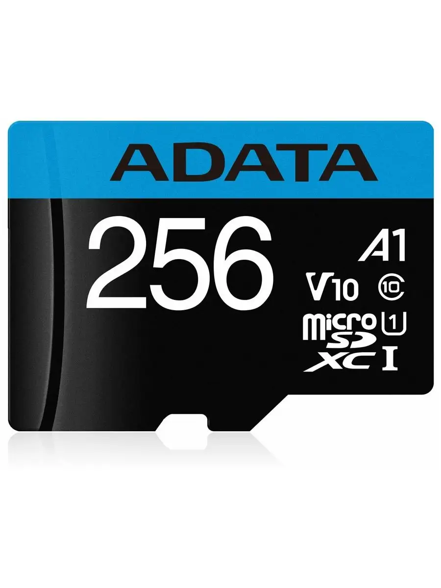 Карта памяти ADATA AUSDX256GUICL10A1-RA1 microSDXC 256GB,Class 10,UHS-I,A1,100/25 MB/s,SD адаптер AUSDX256GUICL10A1-RA1 AUSDX256GUICL10A1-RA1 #3