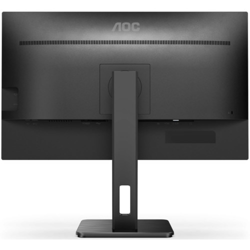 Монитор AOC 27" Black с поворотом экрана (4K, IPS, 3840x2160, 4 ms, 178°/178°, 350 cd/m, 50M:1, +2xHDMI 2.0,+DP) U27P2CA U27P2CA