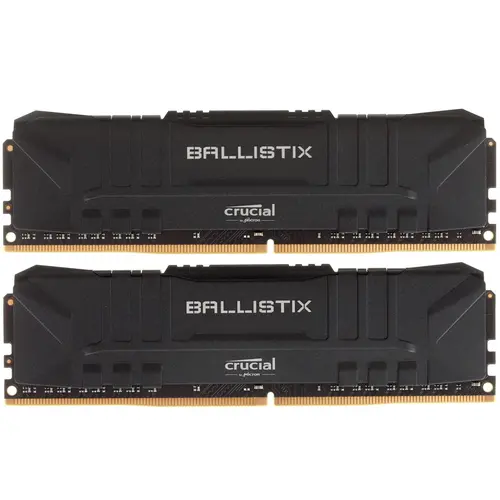 Модуль памяти Crucial  16Gb DDR4 3200MHz Crucial Ballistix Black (2x8Gb KIT) BL2K8G32C16U4B BL2K8G32C16U4B